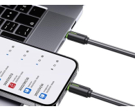 USAMS Kabel USB-C/Lightning 1m 30W czarny/black - 1471722 - zdjęcie 2